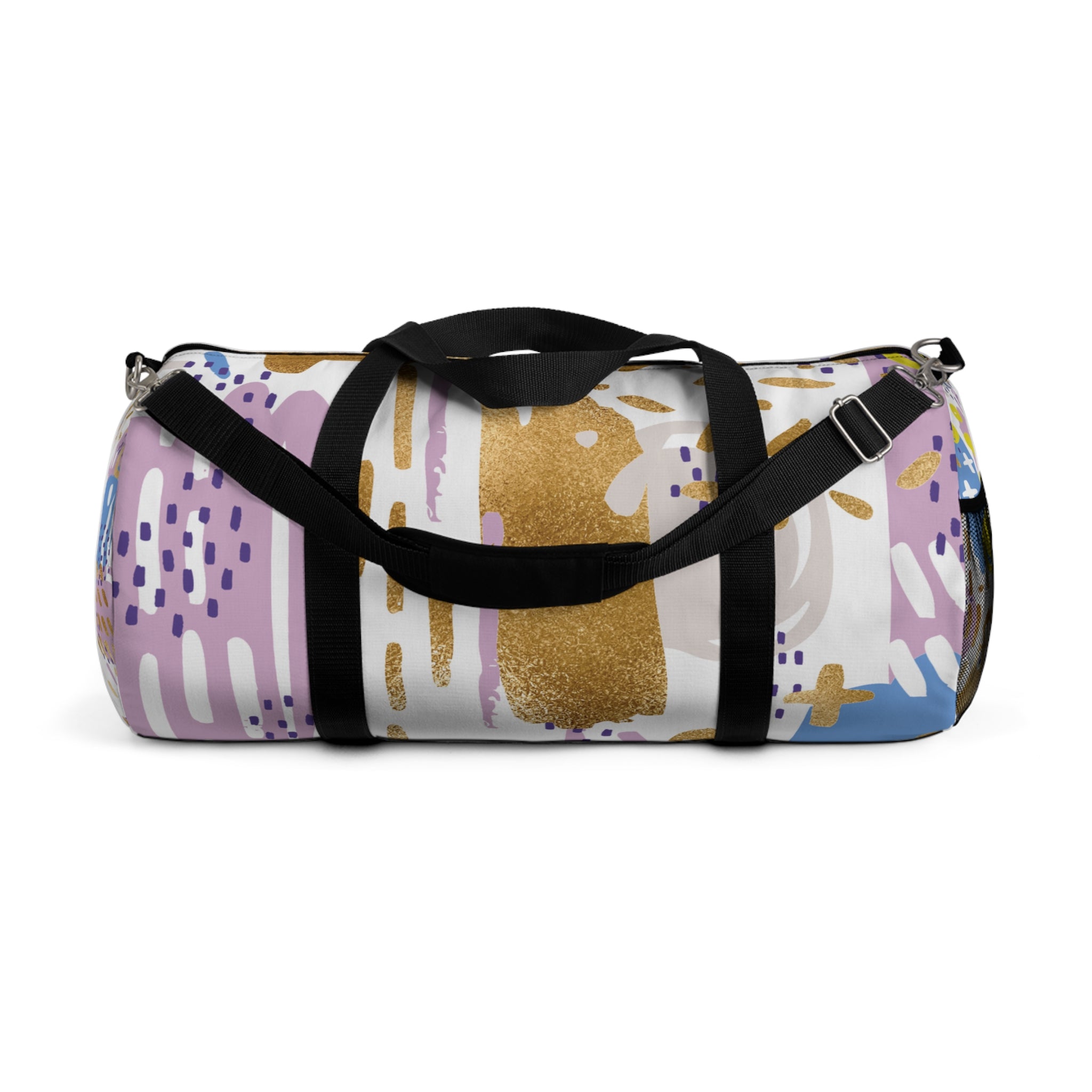 Stylish Abstract Pattern Duffel Bag for Gym & Travel